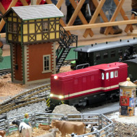 Gartenbahn 2024-12 Adventsausstellung - Modelleisenbahnclub Kreischa e.V.